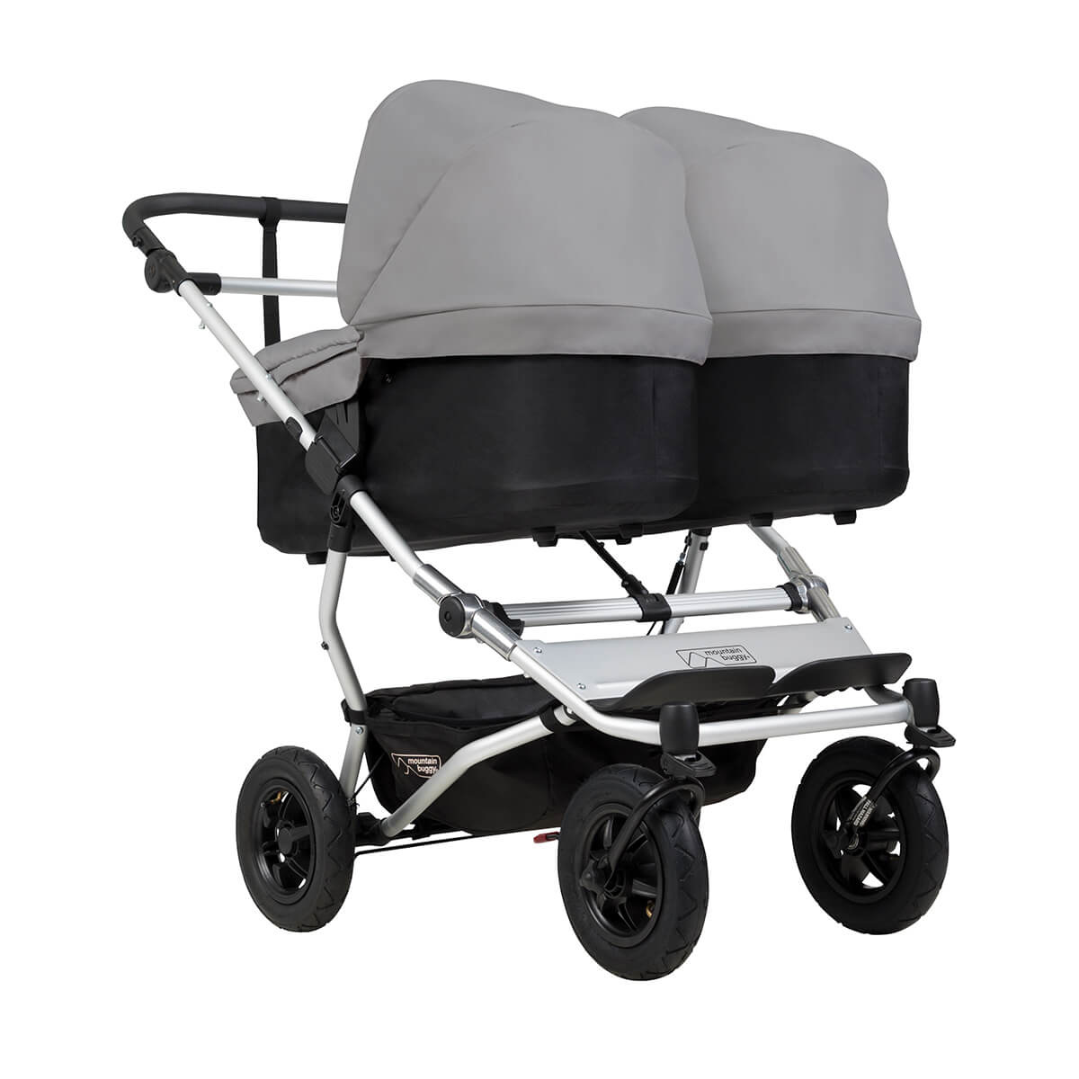 Mountain Buggy Mountainbuggy Twin Carrycot Plus (Silver) - for Duet™