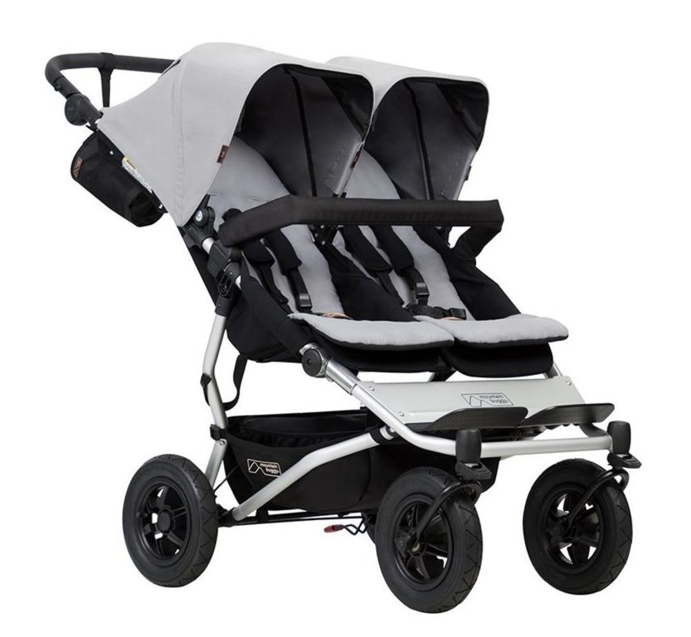 Mountain Buggy Mountain Buggy Duet 3.2 Silver,