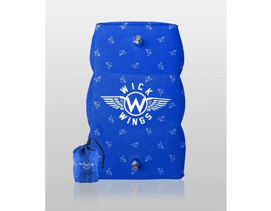 Wick Wings Wick Air Flugzeugbett mit Anti-Rutsch (Blau Druck)