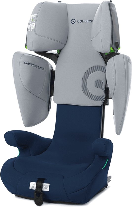 Concord Concord - Autokindersitz - Transformer I-Size - Whale Blue - Gruppe 2/3 (15-36kg)