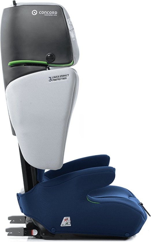 Concord Concord - Autokindersitz - Transformer I-Size - Whale Blue - Gruppe 2/3 (15-36kg)
