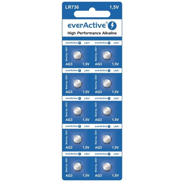 everActive AG3 LR41 392 192 Alkaline 10 stuks