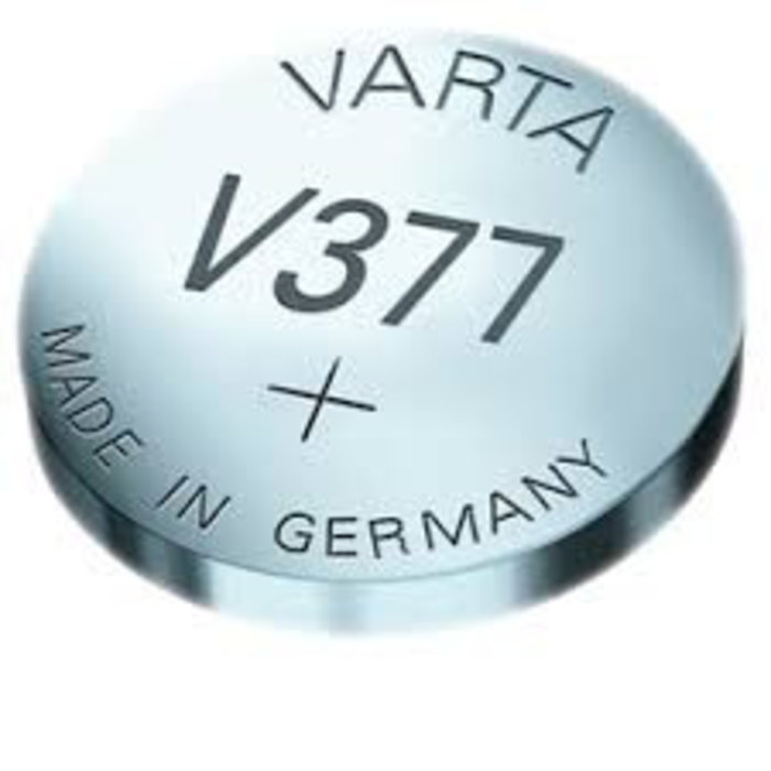 Schijn Clam achterlijk persoon V377 Horloge Batterij SR626SW - Varta - Beterbatterij