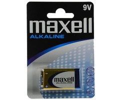 Maxell 9 Volt Alkaline batterij Maxell