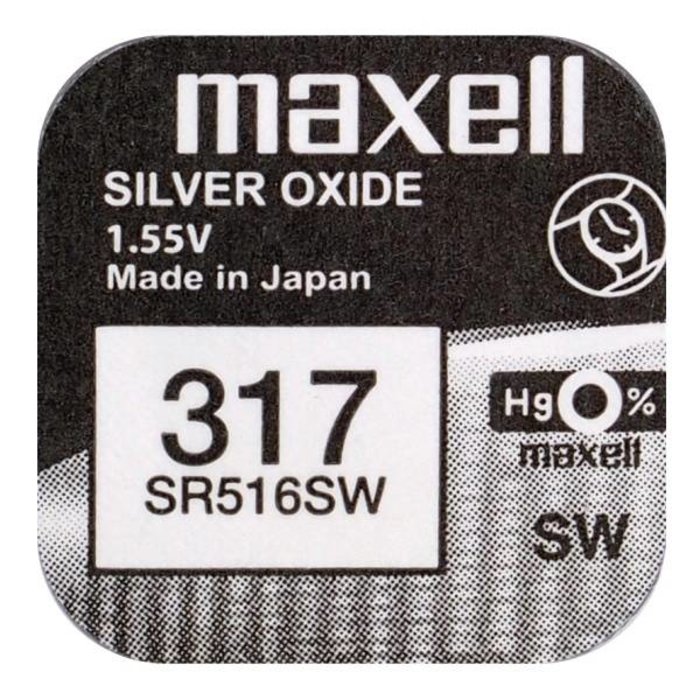 Maxell Maxell SR516SW Horloge batterij 317