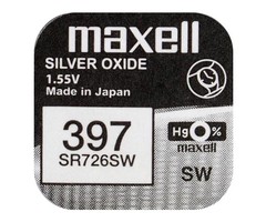 Maxell SR726SW  Horloge batterij 397 Maxell