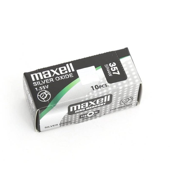 Maxell SR44W Horloge Batterij 357 Maxell