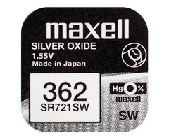 Maxell SR721SW Horloge batterij 362 Maxell