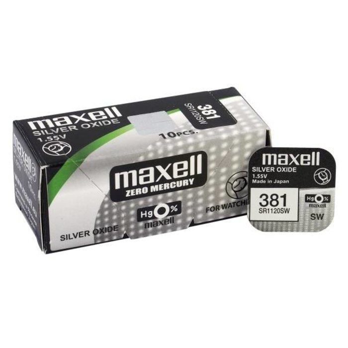 Maxell SR1120SW Horloge batterij 381 Maxell