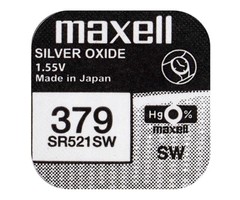 Maxell SR521SW Horloge batterij 379 Maxell