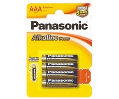Panasonic Mini Penlite 4 x AAA Alkaline Power
