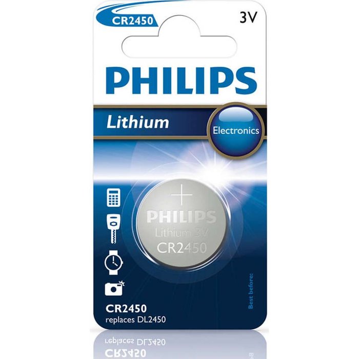 Philips CR2450 Lithium knoopcel  Philips