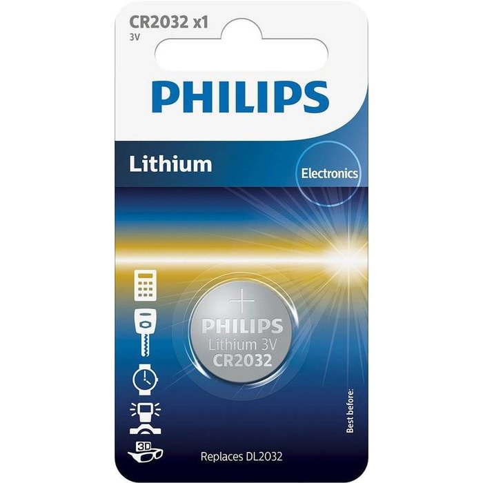 Philips CR2032 Lithium knoopcel Philips