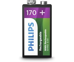 Philips 9V oplaadbaar 170mAh