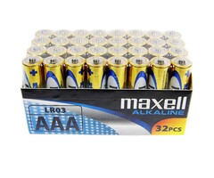 Maxell 32 stuks AAA Mini Penlite Alkaline