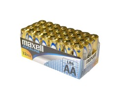 Maxell 32 stuks AA Penlite Alkaline