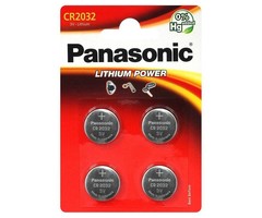 Panasonic CR2032 Lithium knoopcel 4 stuks