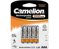 Camelion Camelion AAA mini penlite 1000mAh oplaadbaar 4 stuks
