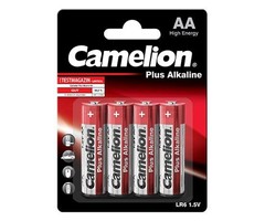 Camelion Camelion LR06 AA batterij (penlite) Plus Alkaline 4 stuks