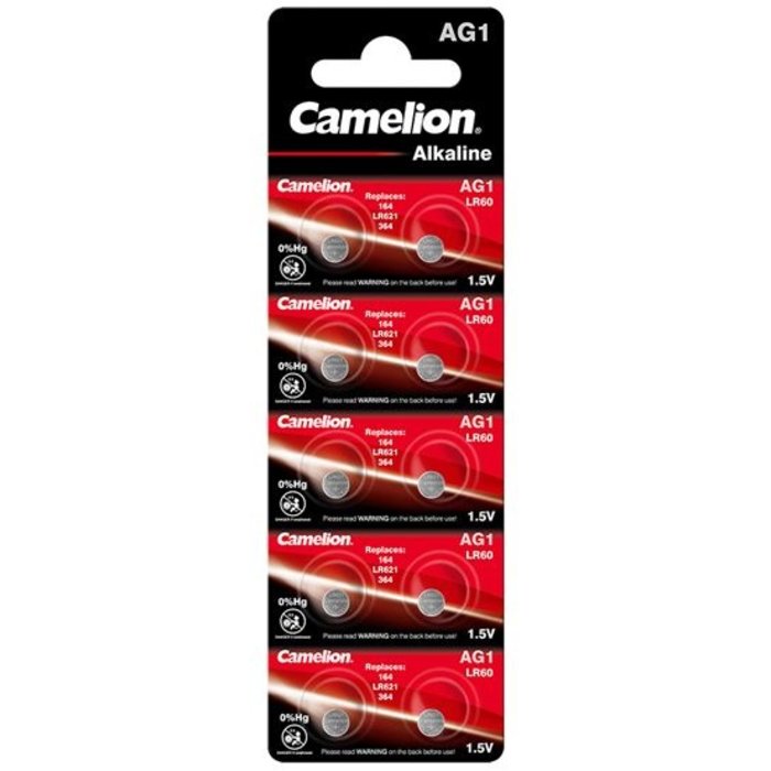 Camelion Camelion AG1 LR621 364 SR621W LR60  10 stuks