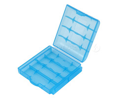 Camelion Batterij bewaar doosje voor 4 batterijen - Blauw