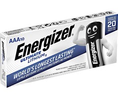 Energizer AAA Mini Penlite Lithium - 10  Stuks