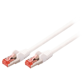 Valueline CAT6 S/FTP Netwerkkabel RJ45 (8/8) Male - RJ45 (8/8) Male 20.0 m Wit