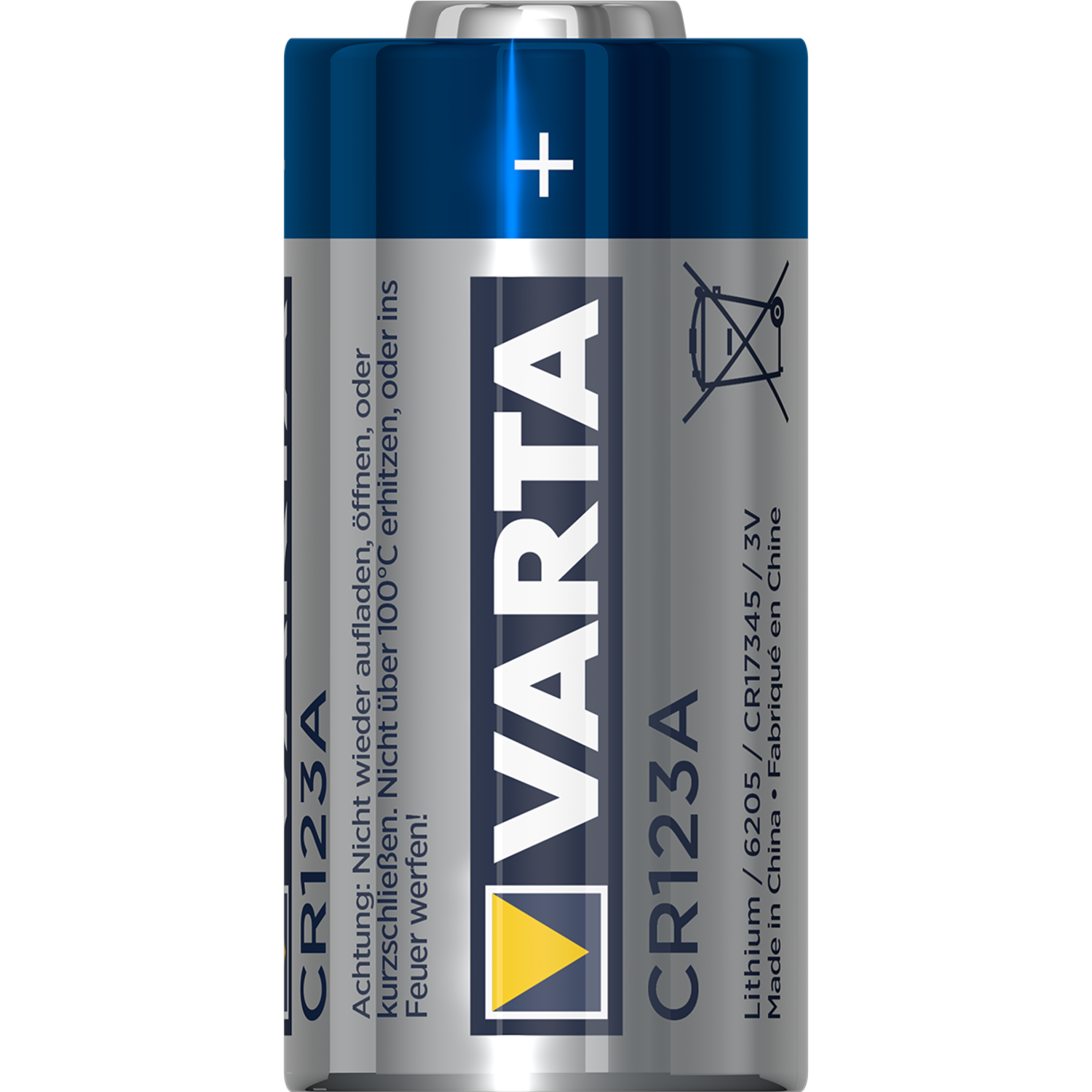 CR123A Lithium batterij Varta - Beterbatterij