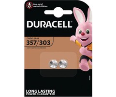 Duracell 357 / 303 Horloge batterij - 2 stuks Duracell