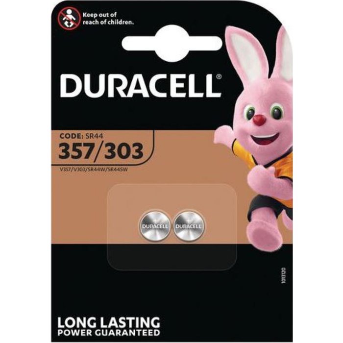 Duracell Duracell 357 / 303 - 2 stuks
