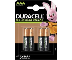 Duracell Mini Penlite AAA oplaadbaar 900mah - 4 stuks