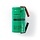 Oplaadbare NiMH-Batterij | 1.20 V | NiMH | NiMH-Accupack | Oplaadbaar | 2400 mAh | Voorgeladen | Aantal batterijen: 1 stuks | Polybag | N/A | Soldeertab | Groen
