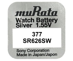 muRata 377 horloge batterij SR626SW