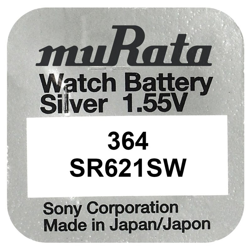 Ounce Industrieel Ounce 364 horlogebatterij SR621SW Murata - Beterbatterij