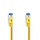 CAT6a-Kabel | SF/UTP | RJ45 (8P8C) Male | RJ45 (8P8C) Male | 1.00 m | Rond | PVC | Geel | Polybag