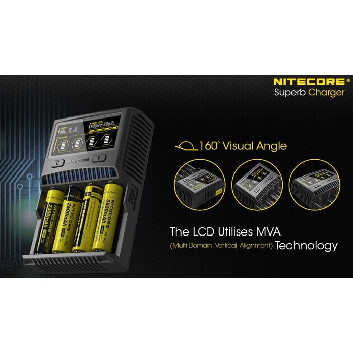 Nitecore Super lader SC4 Nitecore