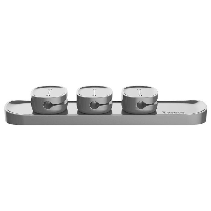 Baseus Magnetische kabelhouder Zwart