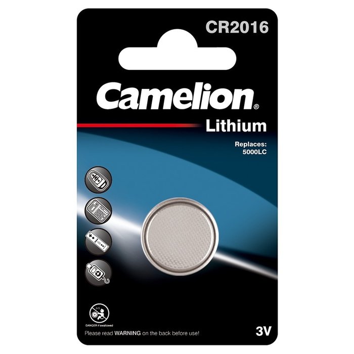 Camelion CR2016 Lithium Knoopcel Camelion - 1 stuk