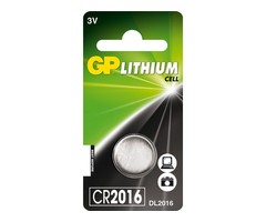 GP Batteries CR2016 Lithium Knoopcel