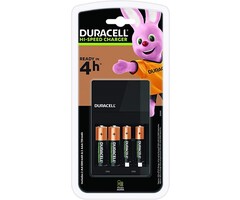 Duracell Lader inc 2 x AA en 2x AAA CEF14   Duracell