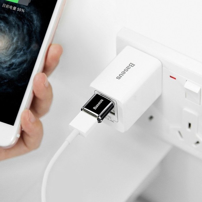 Baseus USB naar USB-C adapter