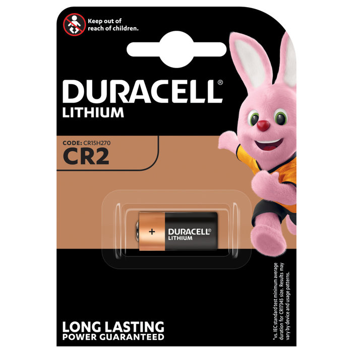 Duracell CR2 Duracell Lithium 3V DLCR2 / ELCR2