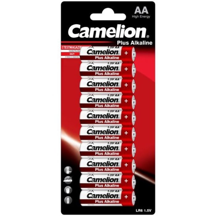 Camelion Camelion LR06 AA batterij (penlite) Plus Alkaline 10 stuks