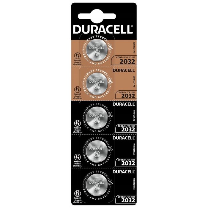 Duracell CR2032 batterijen  5 stuks Duracell