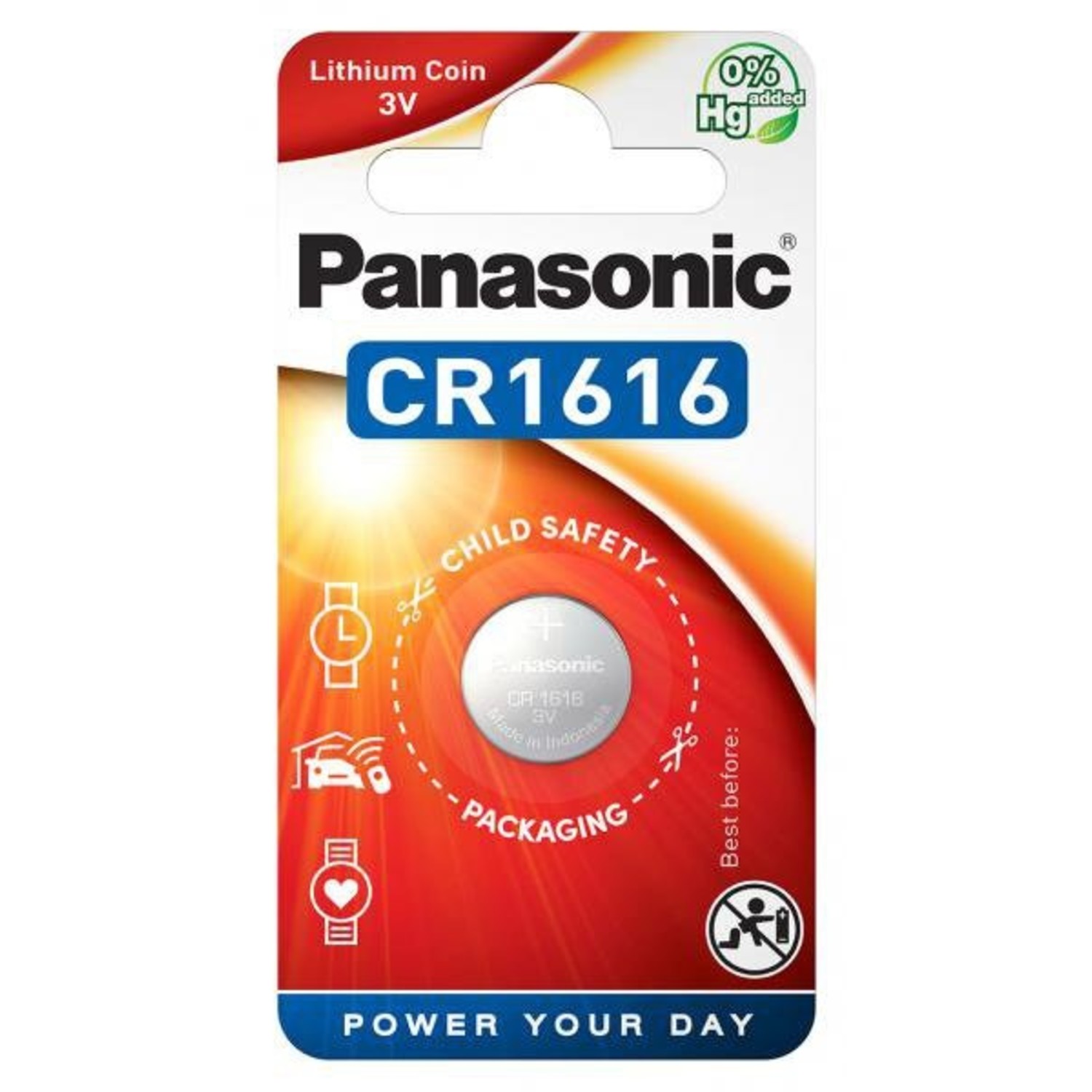 Aan het liegen Meander wildernis CR1616 lithium batterij Panasonic - Beterbatterij
