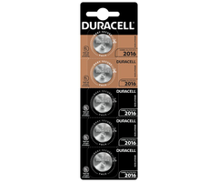 Duracell CR2016 Lithium Knoopcellen 5 stuks Duracell