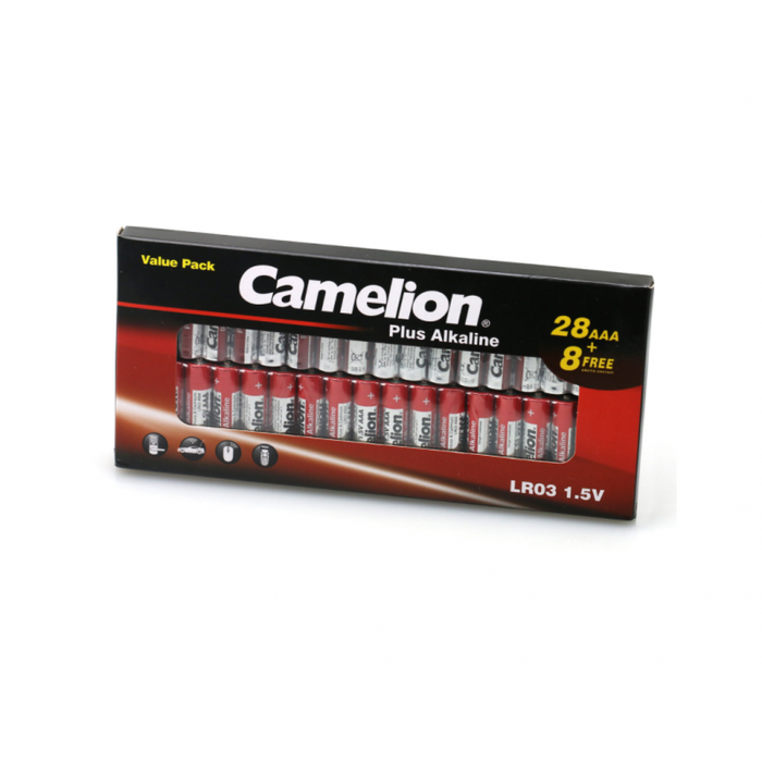 Camelion AAA mini penlite batterij Alkaline 36 stuks