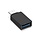 USB naar USB-C adapter - Zwart