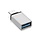 USB naar USB-C adapter - Zilver