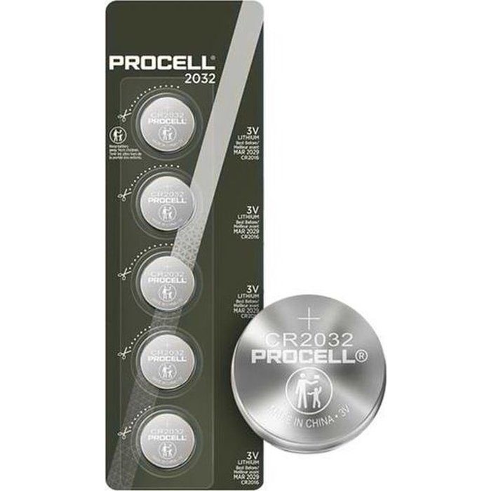 Procell 2032 batterijen  5 stuks Procell CR2032